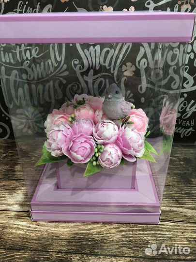 Букет цветов из мыла