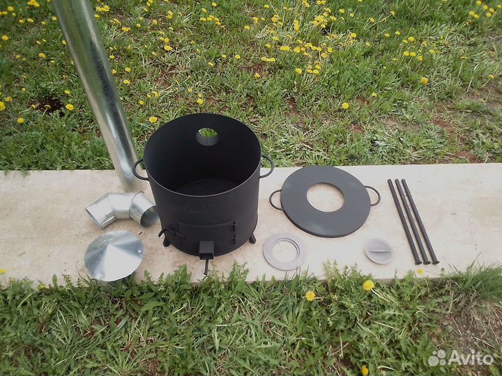 Печь под казан универсальная