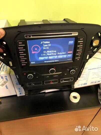 Blaupunkt MCA видео вход Ford Mondeo 4