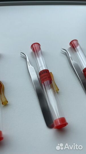 Пинцеты для наращивания ресниц