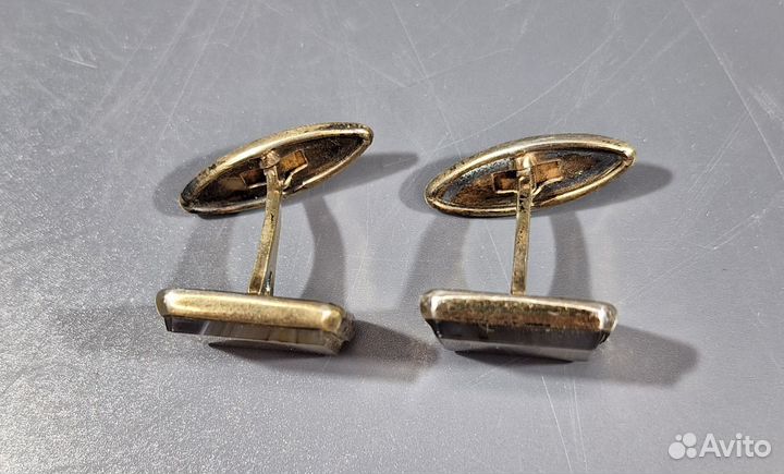 Запонки серебряные.СССР.Винтаж
