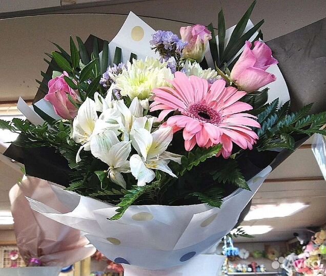 Букет розы орхидея цветы