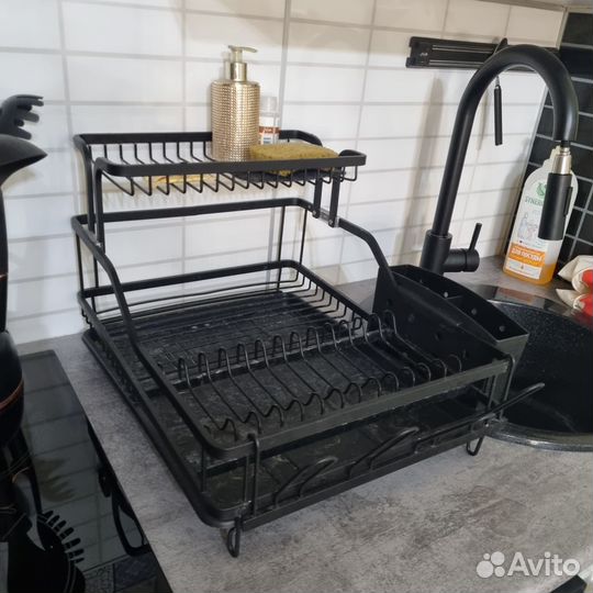 Сушилка для посуды металлическая