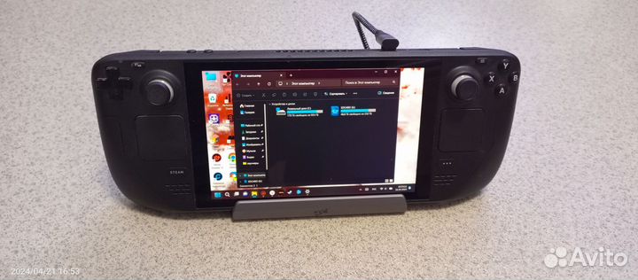 Игровая приставка Steam deck
