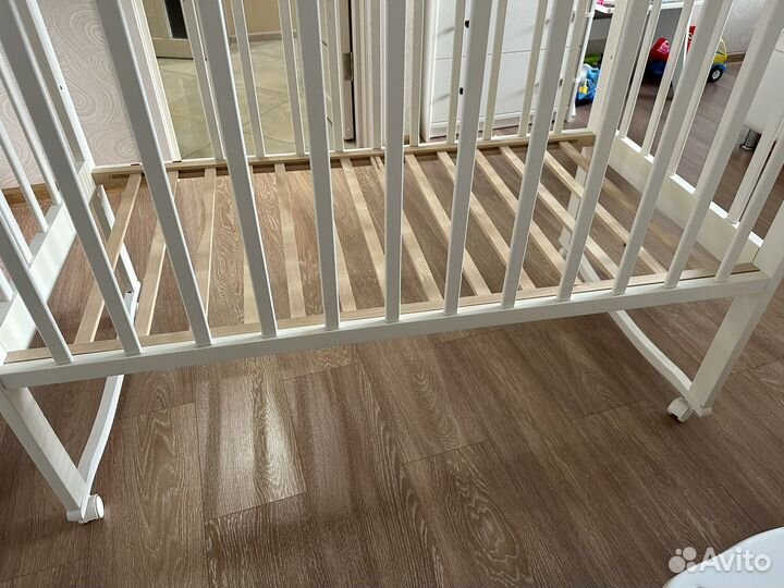 Кроватка детская Золушка 160х120 см Ormatek Белый