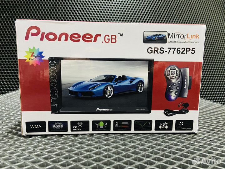 Авто магнитола 2DIN Pro.Pionner