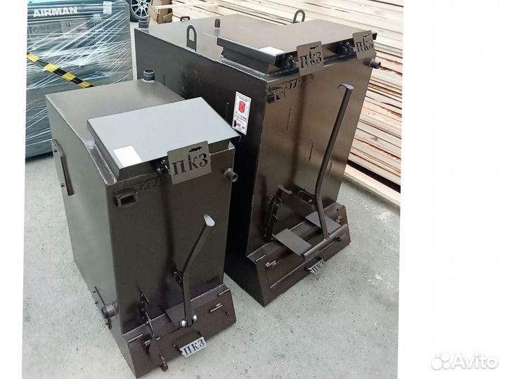 Твердотопливный котел длительного горения