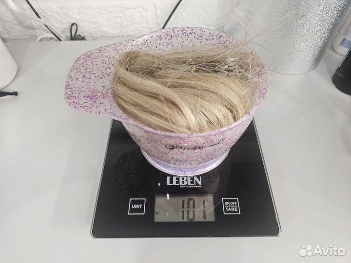 Волосы для наращивания натуральные бу