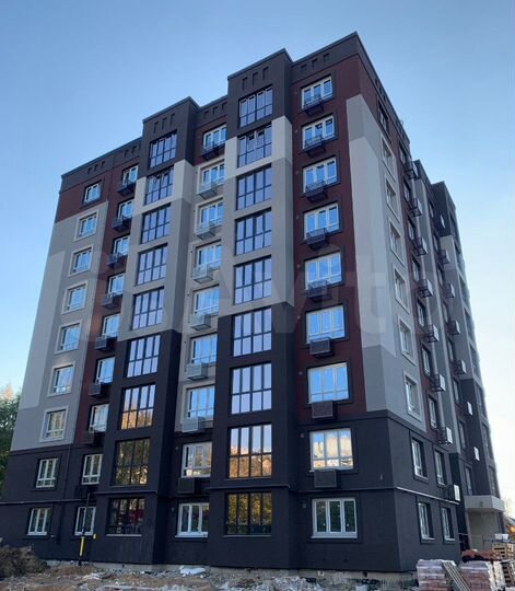 1-к. квартира, 50,6 м², 8/9 эт.