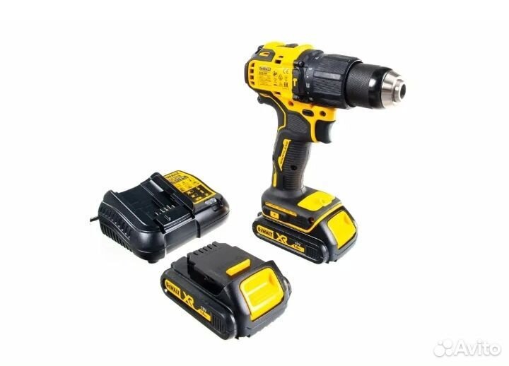 Дрель-шуруповерт Dewalt DCD709S2T-QW