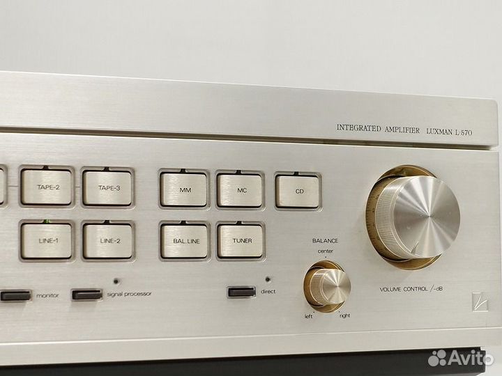 Luxman L 570 и Luxman L 540, XLR-входы, класс А