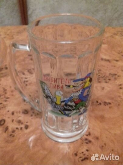 Праздничные большие кружки для пива