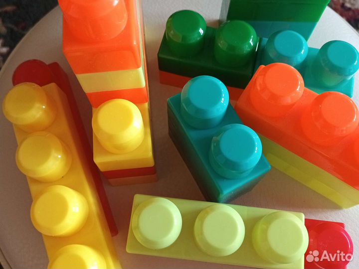 Конструктор новый крупные блоки