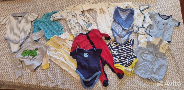 Вещи пакетом для мальчика 54-60