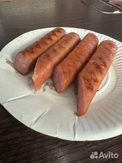 Сосиски для хот дога. Котлеты для гамбургера