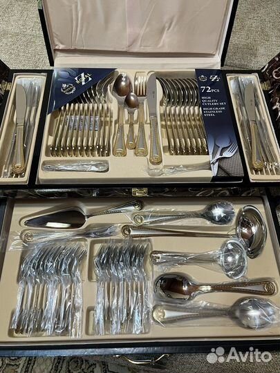 Набор столовых приборов новый