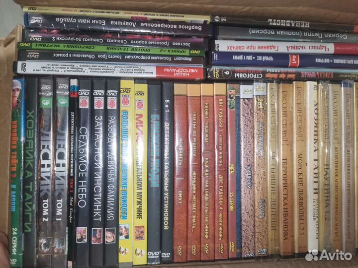 Новое Двд много Сериалы, детективы, криминальные