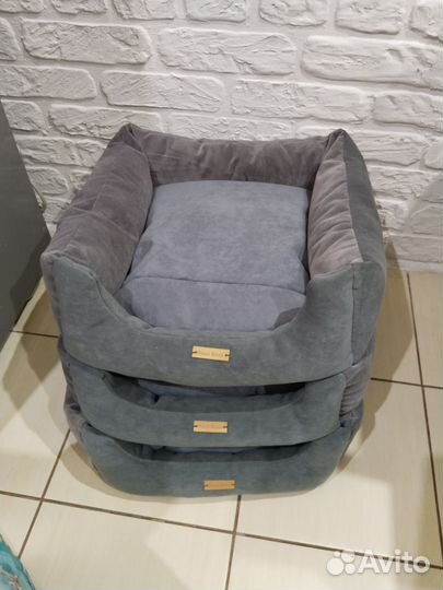 Лежанка для собак.Лежанка с чехлами