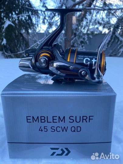 Катушка Daiwa 23 Emblem Surf 45 SCW QD