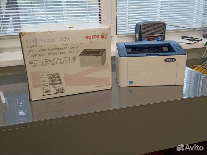 Лазерный принтер с WiFi Xerox 3020w