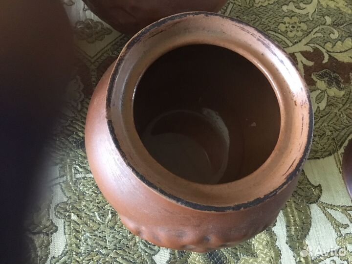 Горшок для запекания керамический 1 литр