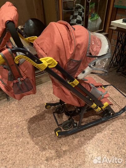 Коляска санки