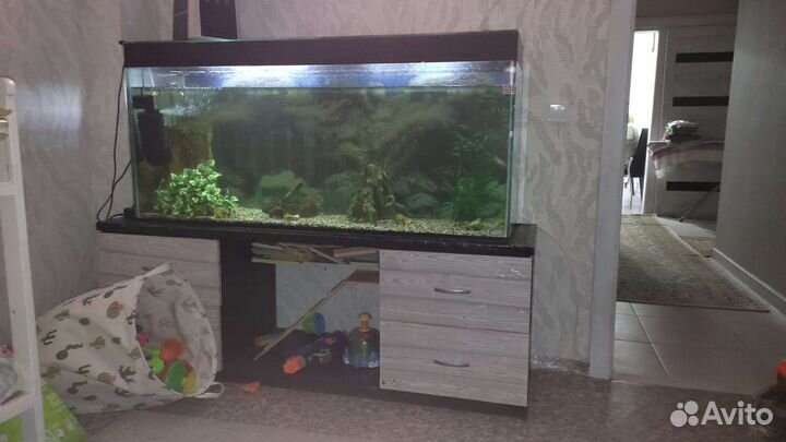 Аквариум с тумбой 400 литров