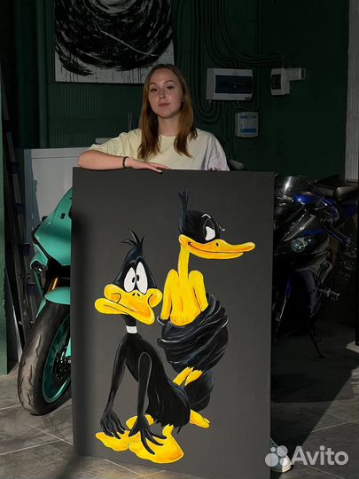 Художник. Роспись стен. Картины