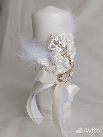 Большая свеча 25см