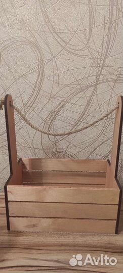 Ящик декоративный деревянный