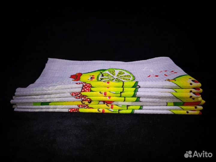 Кухонные полотенца с авокадо
