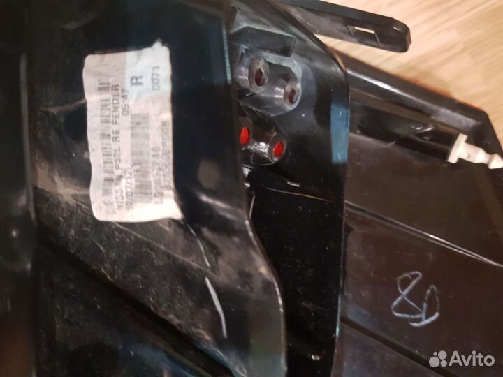 Задние фонари nissan Qashqai j10 рестайл