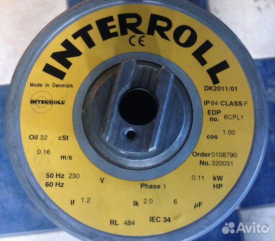 Interroll 80c схема подключения