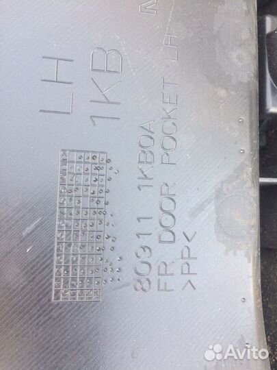 Обшивка двери передняя левая nissan juke YF15