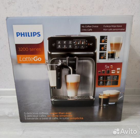 Новая автоматическая кофемашина Philips EP3246/70