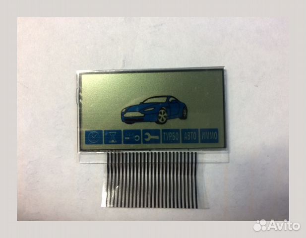 Дисплей для пульта StarLine (Старлайн) В92 шлейф