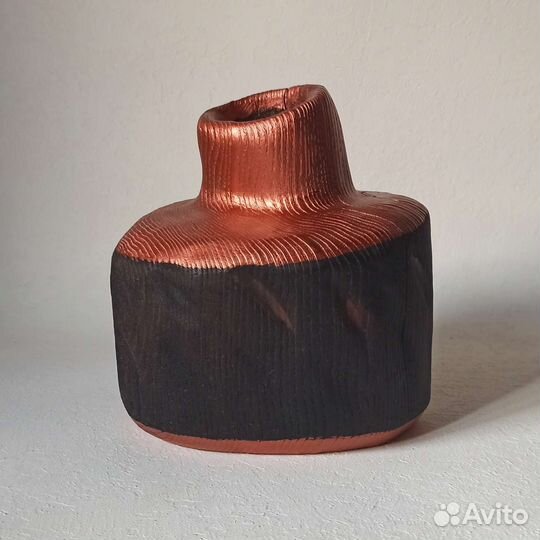 Авторские интерьерные вазы из массива дерева