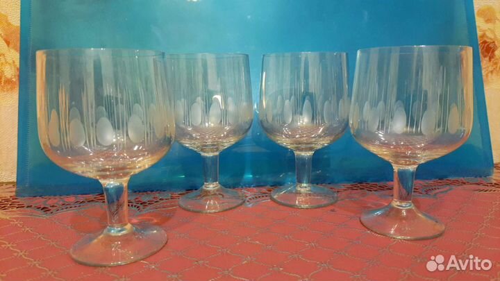 Фужеры, рюмки и стопки советские