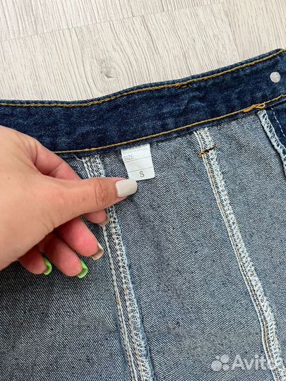 Юбка джинсовая