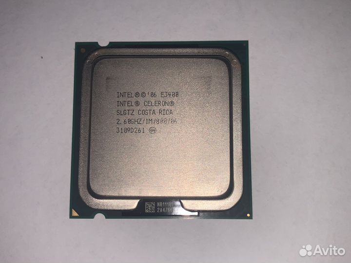Процессор intel celeron e3400