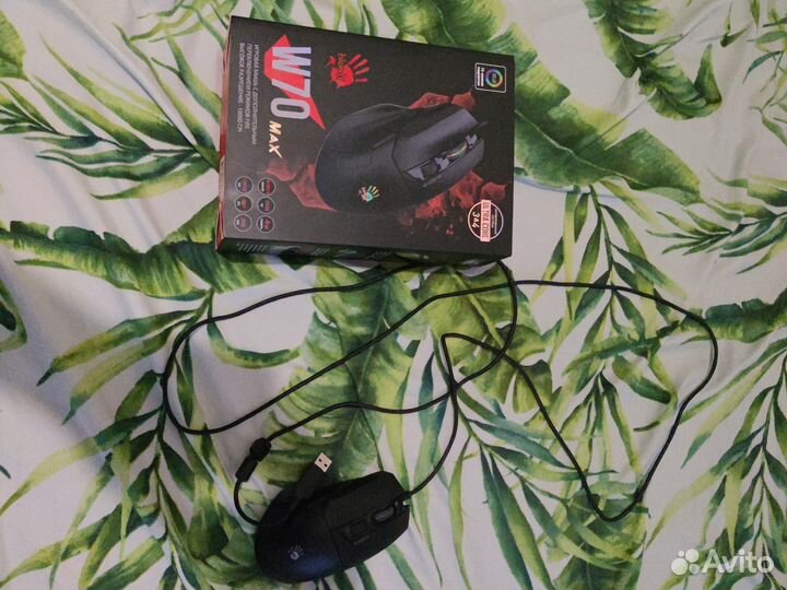Bloody w70 max игровая мышь