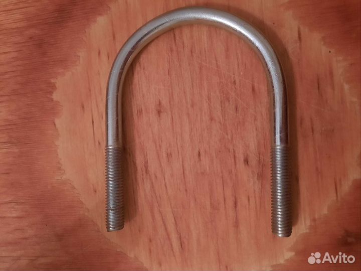 Болт U-образный без гаек оцинкованный