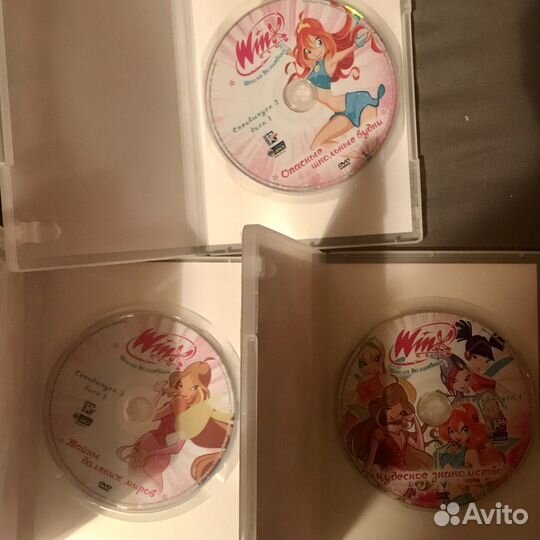 Полная коллекция дисков Винкс /Dvd Winx/ 4 сезона