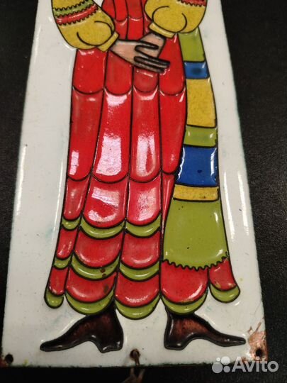 Плакетка эмаль, 