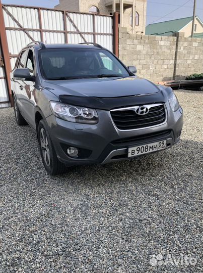 Дефлектор на капот santa fe