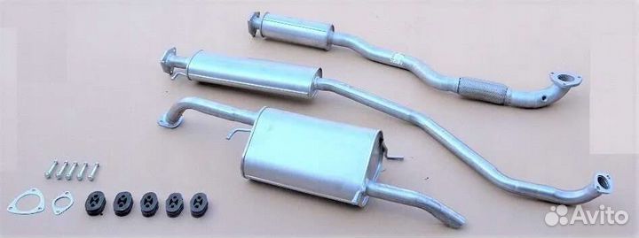 Глушитель на лачетти