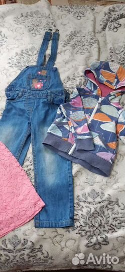 Вещи на девочку 92-98 бу