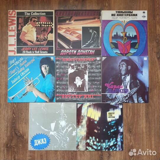 Виниловые пластинки. Джаз.Паркер.Бертон