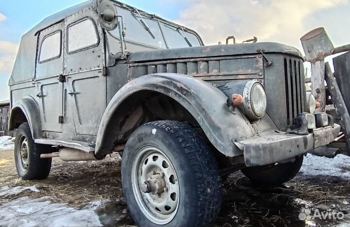 ГАЗ 69 2.1 МТ, 1964, 100 000 км