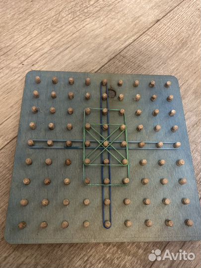 Бронь Качественный геоборд 10х10 колышков